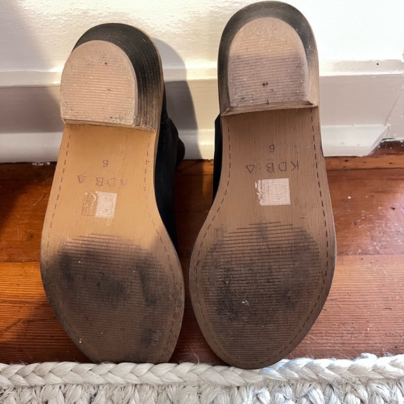 Kelsi Dagger Peep Toe Bootie in Metallic Smoke (size 6) - Picture 6 of 6